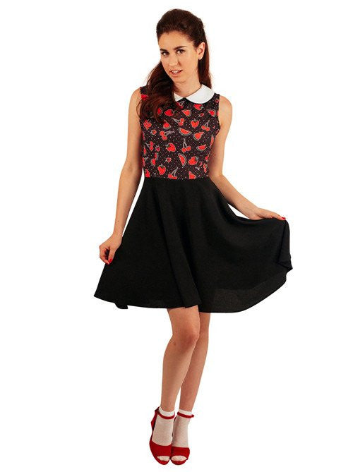 Heart Fruit Print Dress - Womens Dresses - Smak Parlour - Bella Lu's Inc