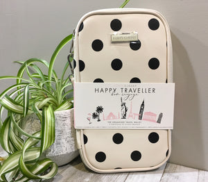 Happy Traveller-Creme Dot