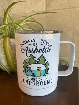 Drunkest Bunch of Assholes Insulated Mug